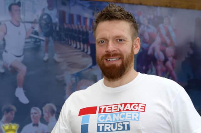 POET Adam Griffiths will undertake 3,000 press-ups over the month of November in aid of the Teenage Cancer Trust