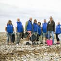 Four millionaire National Lottery winners from Portsmouth have joined a group of fellow lucky players to clean a beach in Shoreham.
From left, Lizbet Ramus, Kevin Francis, Peter Doyle, Ruth Doyle, Paula Morling, Patrick Morling, Claire Giner, Judith Coombs, Geoff Coombs, Sharon Hall, Christopher Hall
Picture: Camelot/James Robinson / www.James-Robinson.co.uk



National Lottery winners from across the South make a difference with The 2 Minute Foundation, searching for plastic â€˜treasureâ€™ - tiny nurdles which can be devastating to marine animals - down on the beach in West Sussex.


For further information or queries regarding usage, please contact: Clare Smith: clare@boncepr.com / 07786 102983