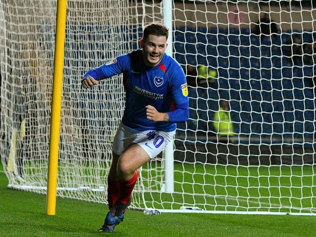 Scored for Pompey against Oxford United in his third and final EFL Trophy outing for the club in November 2019. Was loaned out to AFC Portchester last season by Gosport boss Shaun Gale in a bid to regain match sharpness. Scored twice in three Royals starts plus nine off the bench.
Picture: Graham Hunt