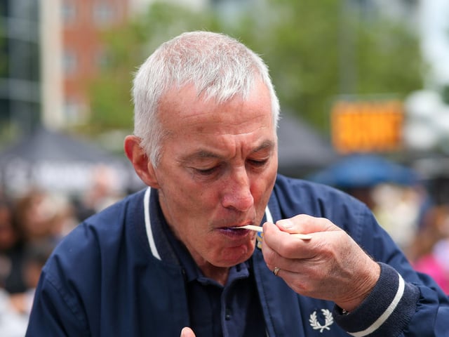 Richard Brown at the British Street Food awards at Gunwharf Quays, Portsmouth Picture: Chris  Moorhouse (080624-22)