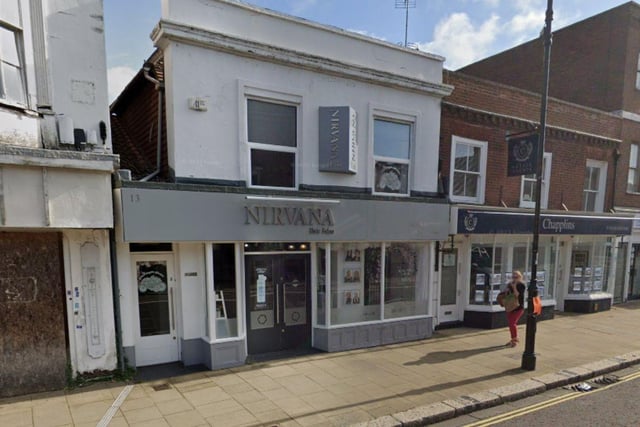 Nirvana Hair Salon at 13 West Street, Fareham has a 4.8 Google rating based on 64 reviews. One person wrote: "This is the most amazing hairdressers I could ever go to. It’s such an amazing place with a calming vibe and pretty environment, the staff are so lovely it’s unreal."