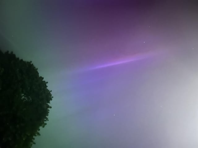 The Northern Lights seen over Portsmouth by Frankie W and family.