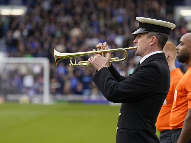 41 moving Portsmouth Remembrance Day images with fan and Charlton Athletic drama as faithful returned to Fratton.