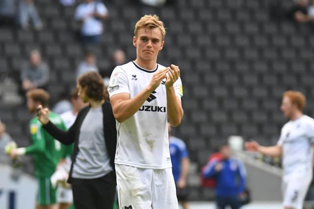 MK Dons' Scott Twine was a summer target of Pompey boss Danny Cowley