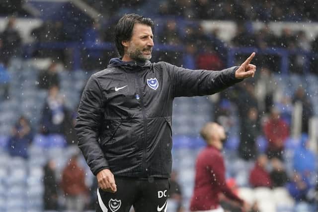 Pompey boss Danny Cowley will keep a keen eye on the League One fixtures this weekend   Picture: Jason Brown/ProSportsImages