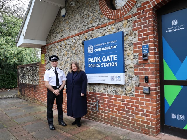 The commissioner also opened Park Gate police station, which was shut to the public more than ten years ago, and is now open on Tuesdays,Thursdays and Saturdays. The openings come as part of  her plan to improve access to policing for the public.