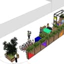 The Living Streets plans for Albert Road in Southsea. Picture: Studio slaughterhouse