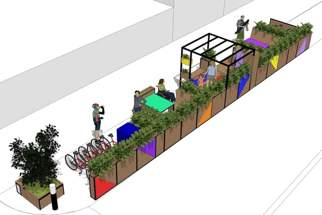 The Living Streets plans for Albert Road in Southsea. Picture: Studio slaughterhouse