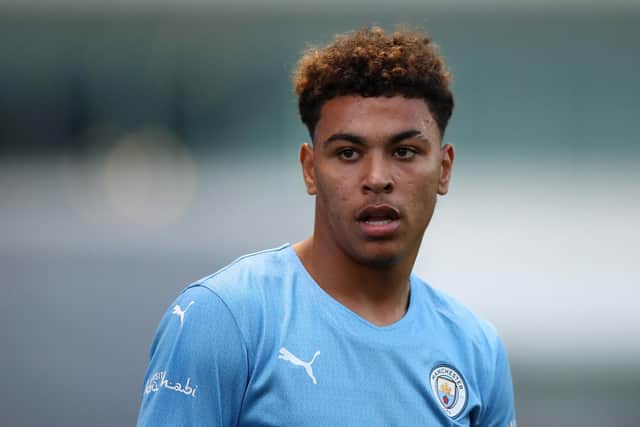 Morgan Rogers, who has spent time in League One, is set to leave Manchester City on loan. (Photo by Jan Kruger/Getty Images)