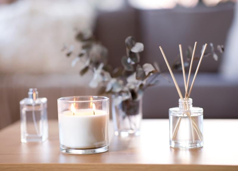 Diffusers and candles were one of the first things potential buyers spotted - and picked them up to smell them. Purchase a couple of diffusers or candles and scatter them around your home before a viewing - buyers will pick up the pleasant aroma.