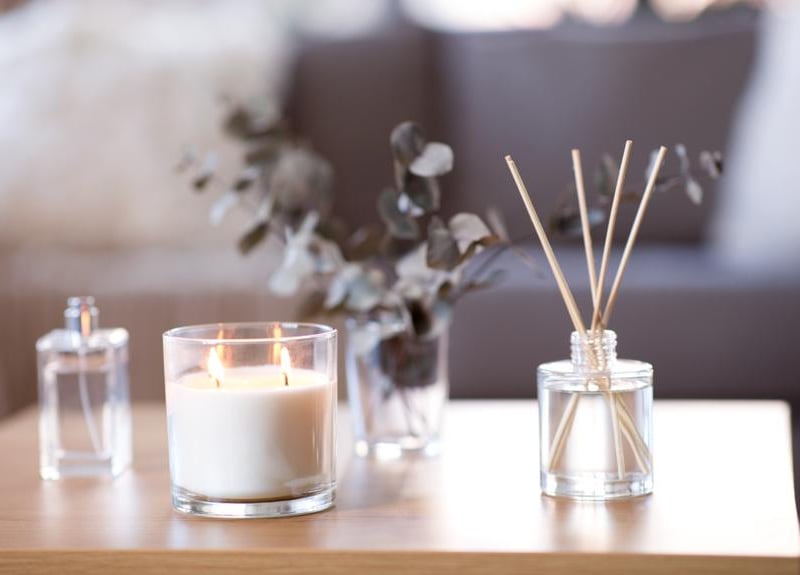 Diffusers and candles were one of the first things potential buyers spotted - and picked them up to smell them. Purchase a couple of diffusers or candles and scatter them around your home before a viewing - buyers will pick up the pleasant aroma.