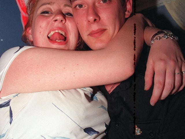 Partying the night away at Millennium Club in Gosport in 1999