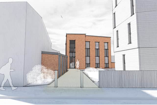 Designs for two flats in Goldsmith Avenue. Picture: Vivid Homes