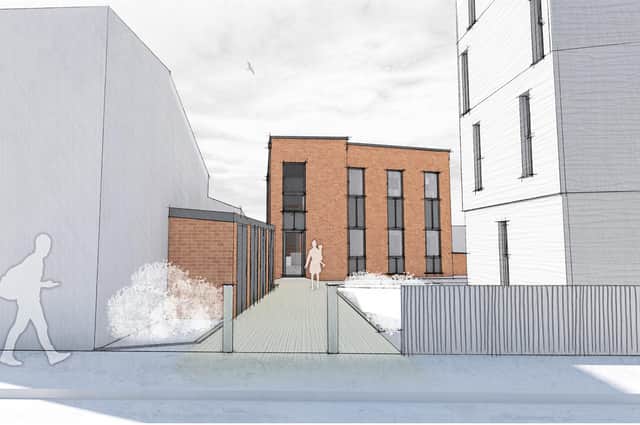 Designs for two flats in Goldsmith Avenue. Picture: Vivid Homes