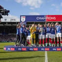 How many minutes each player has played for the Pompey squad