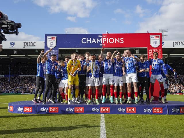 How many minutes each player has played for the Pompey squad