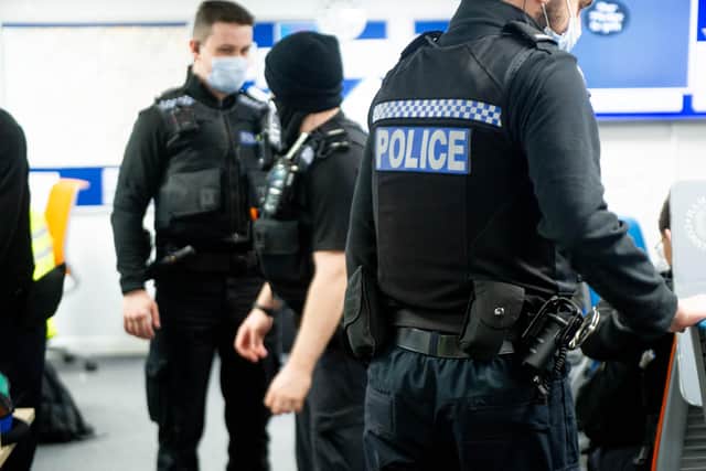 The police office in Southsea
Picture: Habibur Rahman