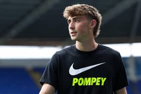 Pompey defender Hayden Matthews