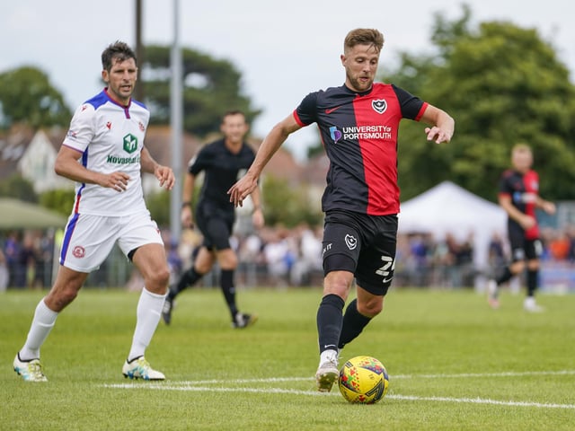 Pompey's best threat going forward for much of the first period. Obvious class could be a big factor if his are to enjoy a successful season.