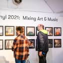 The Best Art Vinyl exhibition at The Spring. Picture: James White Photography