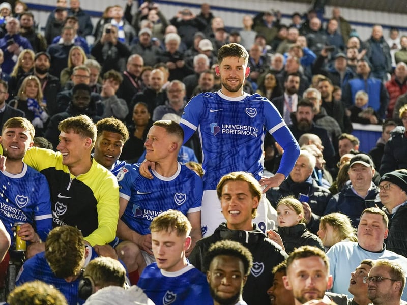 The former Wigan man looks a livewire every time he pulls on a Pompey shirt. He'll no doubt want to be involved from the start against his former side.