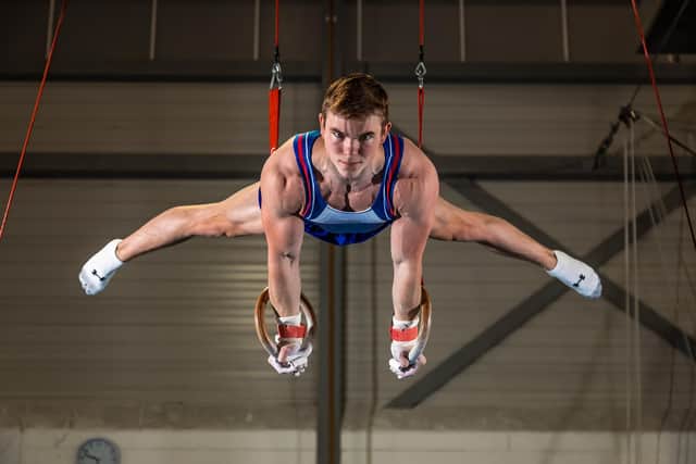 James Leaver on the Rings. Picture: Mike Cooter