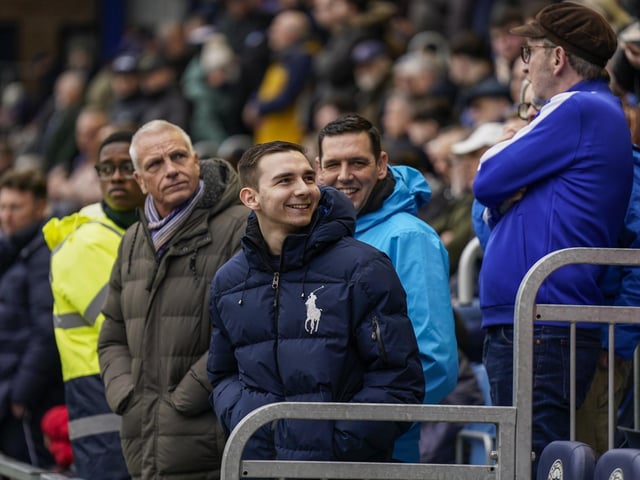 20,113 fans were packed into Fratton Park as Pompeym welcomed their biggest crowd into PO4 for more than 13 years