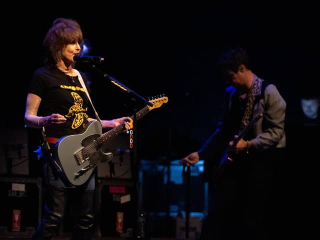 The Pretenders at Portsmouth Guildhall, October 11, 2024. Picture by Emma Terracciano