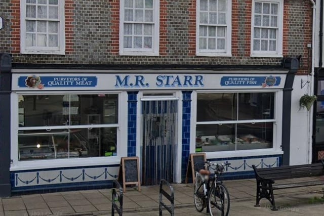 M R Starr, on Emsworth High Street, has a 5 star rating on Google from 28 reviews.