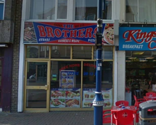 Brothers at 79 High Street, Gosport; was rated five out of five on July 10.