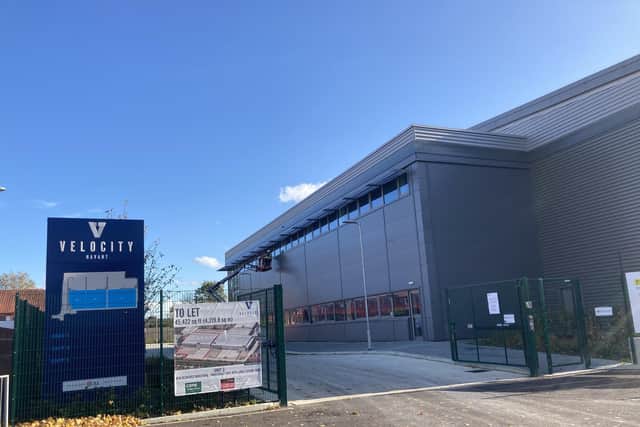 Sartorius is moving into Velocity, in Stanbridge Road, Havant