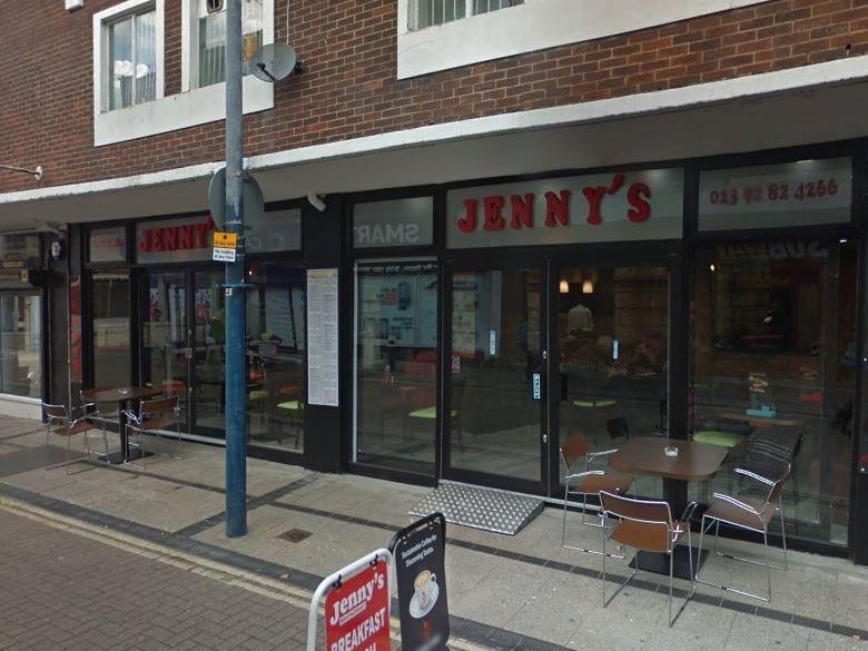Jenny's Restaurant, at 4 - 6 Charlotte Street, Portsmouth scored four-out-of-five after assessment on March 9, the Food Standards Agency's website shows.
