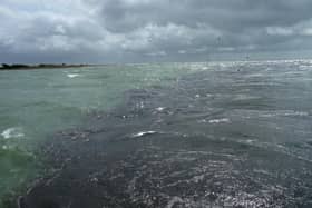 Sewage discharge at Eastney