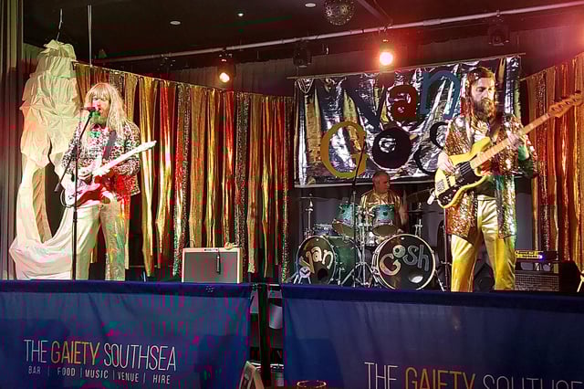 Van Gosh live at The Gaiety, Southsea on July 8, 2021. Picture by Chris Broom