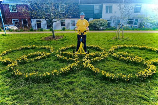 Harley Salter will be going for gold with unique Alinkerlympics challenge for Chestnut Tree House children's hospice