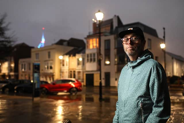 Pete Blackman, who has stage four lung cancer, is the face of a national campaign from the Roy Castle Lung Cancer Foundation.

Picture: Chris Moorhouse (jpns 161122-10)
