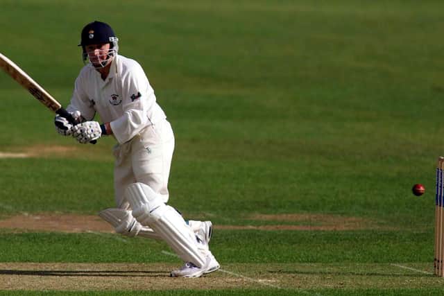 Derek Kenway top scored for Hampshire in their first ever T20 Cup tie against Sussex 17 years ago. Pic: Chris Ison.