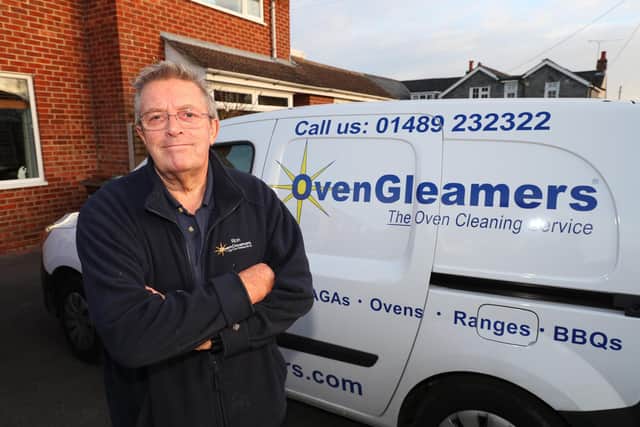 Ron Allin of OvenGleamers
Picture: Stuart Martin (220421-7042)