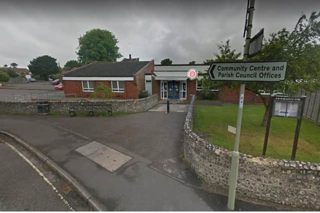 Pictured: Denmead Practice where Dr Samuel White was a partner. He is now appealing against interim conditions imposed on his registration with the General Medical Council (GMC) following complaints about a video he posted to Instagram and Twitter in June. Photo: Google