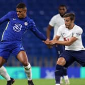 New Pompey loanee Tino Anjorin in action for Chelsea against Spurs in a pre-season friendly two years ago. (Photo by Catherine Ivill/Getty Images)