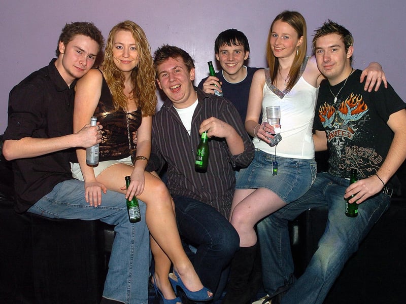 Revellers enjoying their night out at Time & Envy nightclub in Southsea. Picture: (070383-0026)