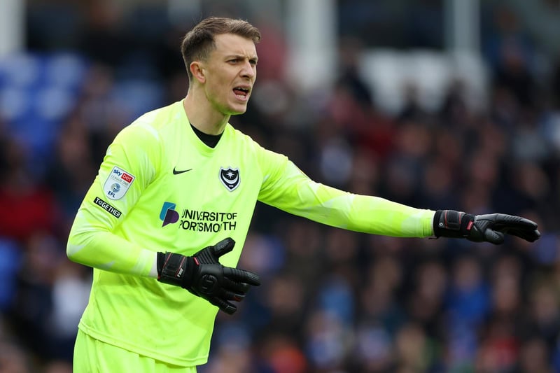 The keeper arrived on loan from Luton on Mousinho’s first day in charge and has impressed in his opening three games for the Blues. He’ll remain Pompey’s number one for the rest of the campaign.