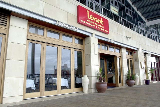 Can you remember Levant restaurant which used to call Gunwharf Quays home?