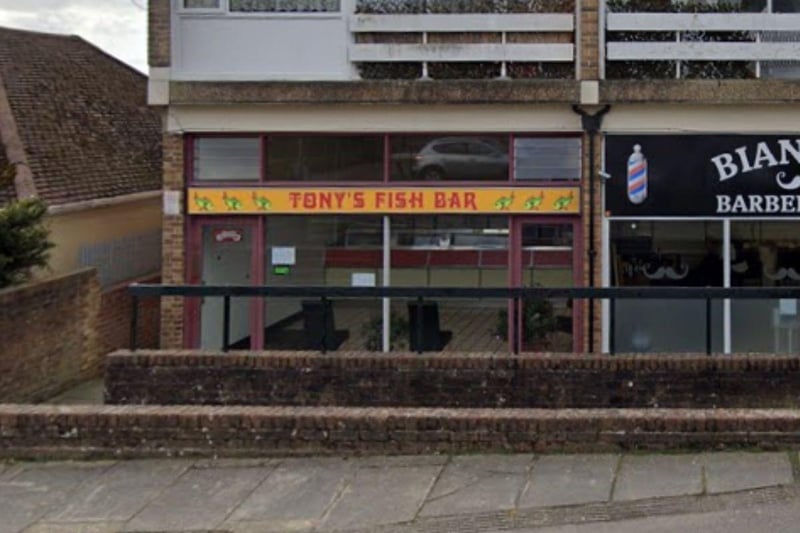 Tony's Fish Bar holds a five-out-of-five rating. The takeaway, at 8 Saunders House, Leith Avenue in Portsmouth, was last visited by hygiene inspectors on January 7 2019.