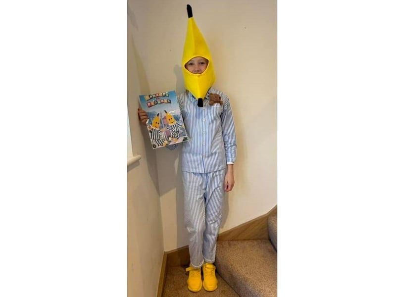 This Bananas in Pyjamas costume is absolutely brilliant.