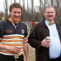 Ken Reilly with son Leon