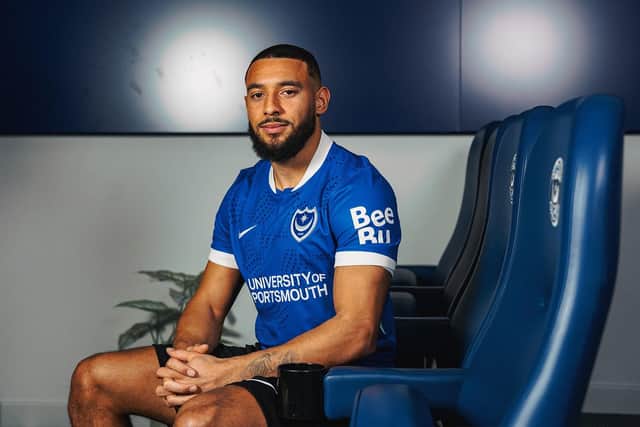 Keshi Anderson signed an 18-month deal at Fratton Park last week. Picture: Portsmouth FC