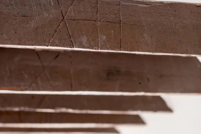 Original beams dating back to the 17th century.