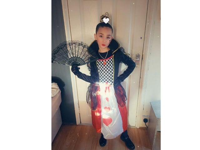 Taken from Alice in Wonderland, the Queen of Hearts is a wonderful choice of character from the book to dress up as!