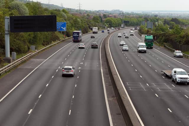 Motorists are facing severe delays on the M27 following an earlier crash. Picture: Chris Moorhouse (jpns 040522-21).